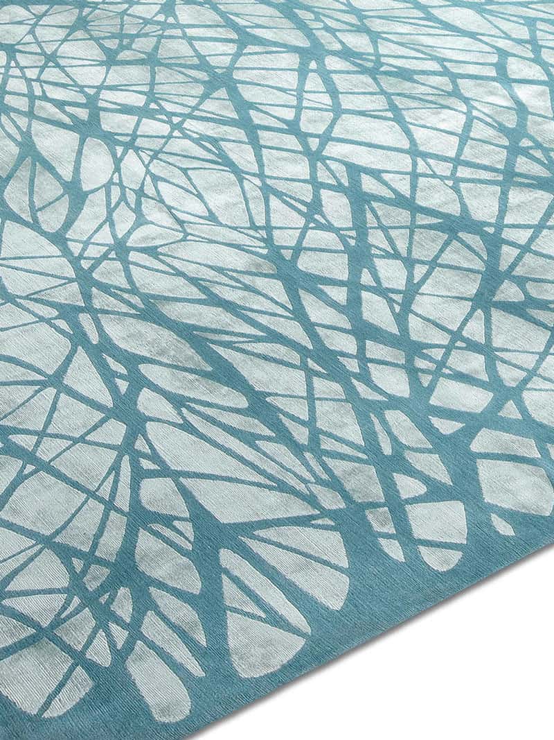 Изящный ковер ручной работы Dresden Light Turquoise ☞ Розмір: 250 x 300 см