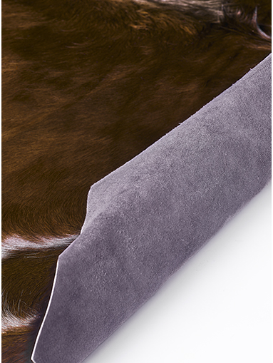 Кожа коричневая натуральная Brown Natural ☞ Размер: 200 x 240 см