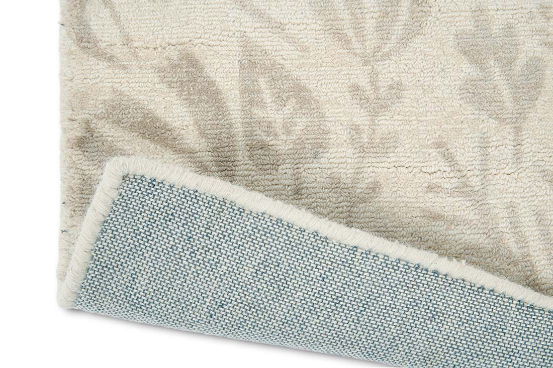 Шерстяний килим преміум Kelda Taupe ☞ Розмір: 90 x 150 см