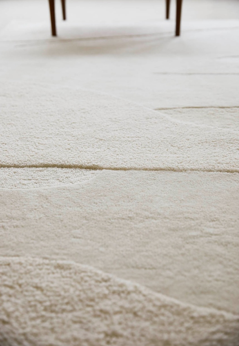 Дизайнерський килим ручної роботи Decor Scape Woolwhite