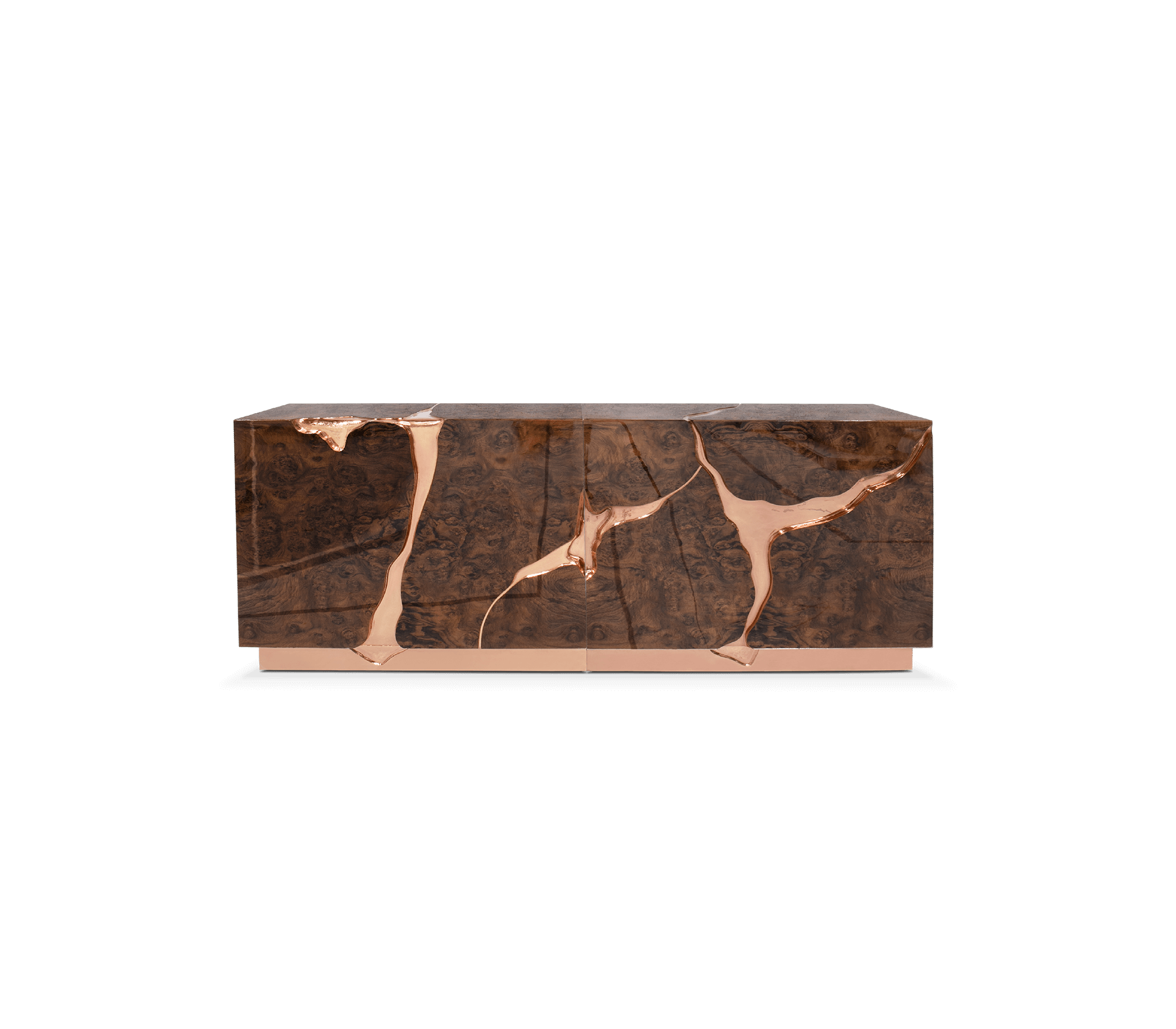Тумба Fissure Rose Gold