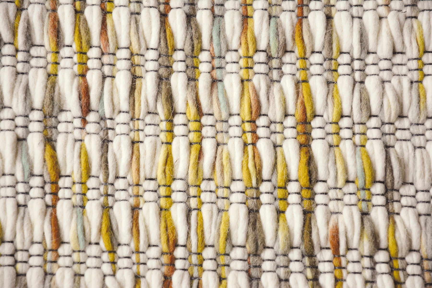 Безворсовий жовтий килим Grain | Розмір: 160 x 230 см