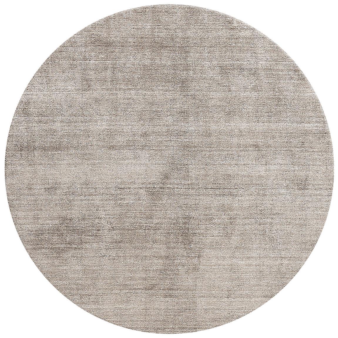Круглий килим із бамбукового шовку Round Cord Bamboo Silk | Розмір: Ø 250 см