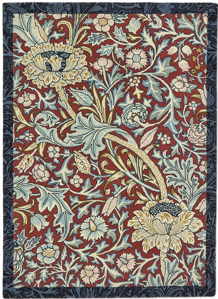 Килим ручної роботи Trent Madder Red / Webb's Blue 127510 | Розмір: 140 x 200 см