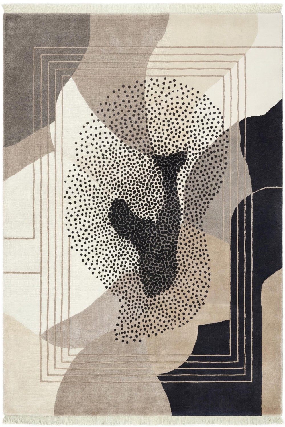 Дизайнерский ковер Abstract Figure Mono