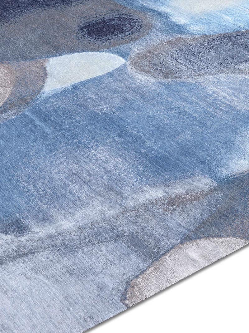 Премиальный ковер ручной работы Blue / Grey | Размер: 250 x 300 см