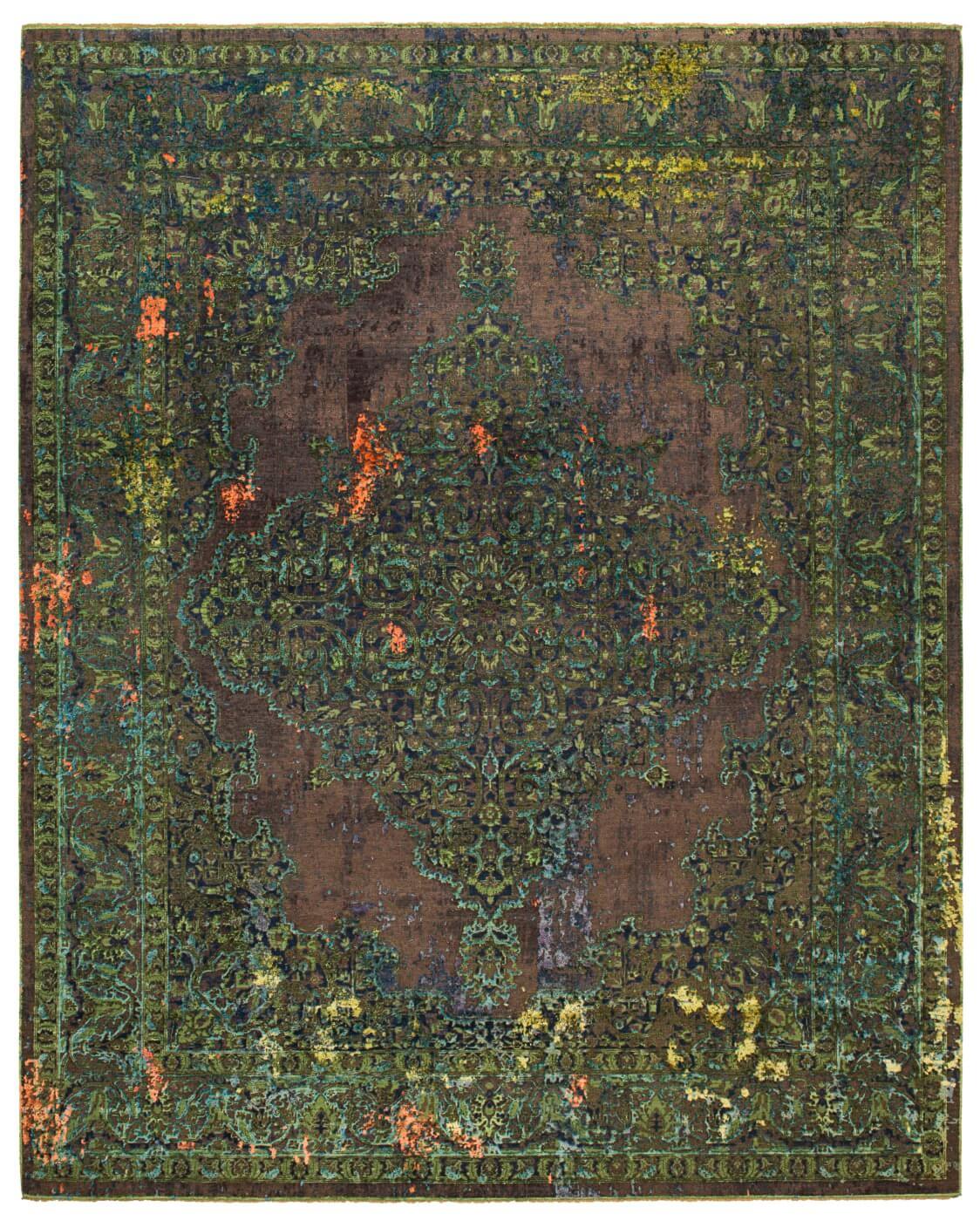 Килим ексклюзивний Tabriz Fashion Artwork 8 Green | Розмір: 300 x 400 см