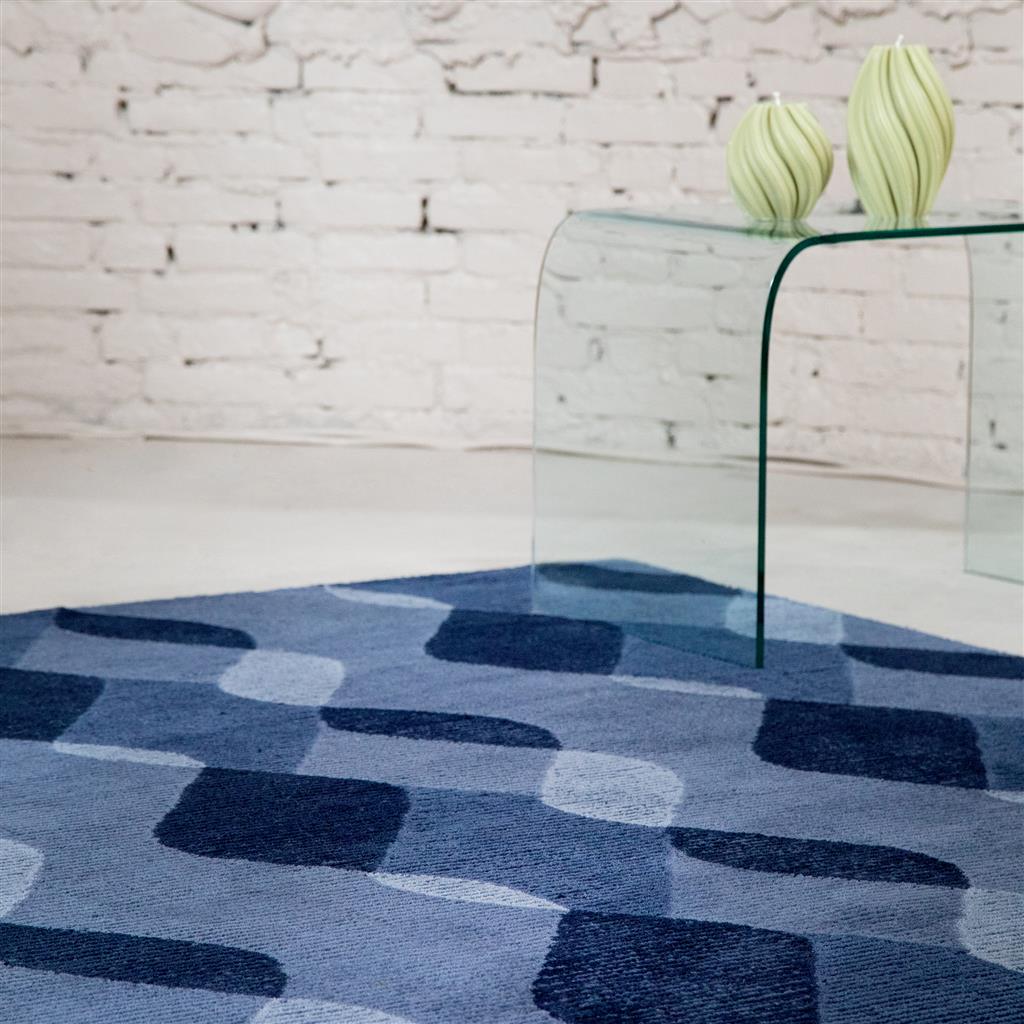 Килим Decor Riff Water Blue 098208 | Розмір: 200 x 300 см