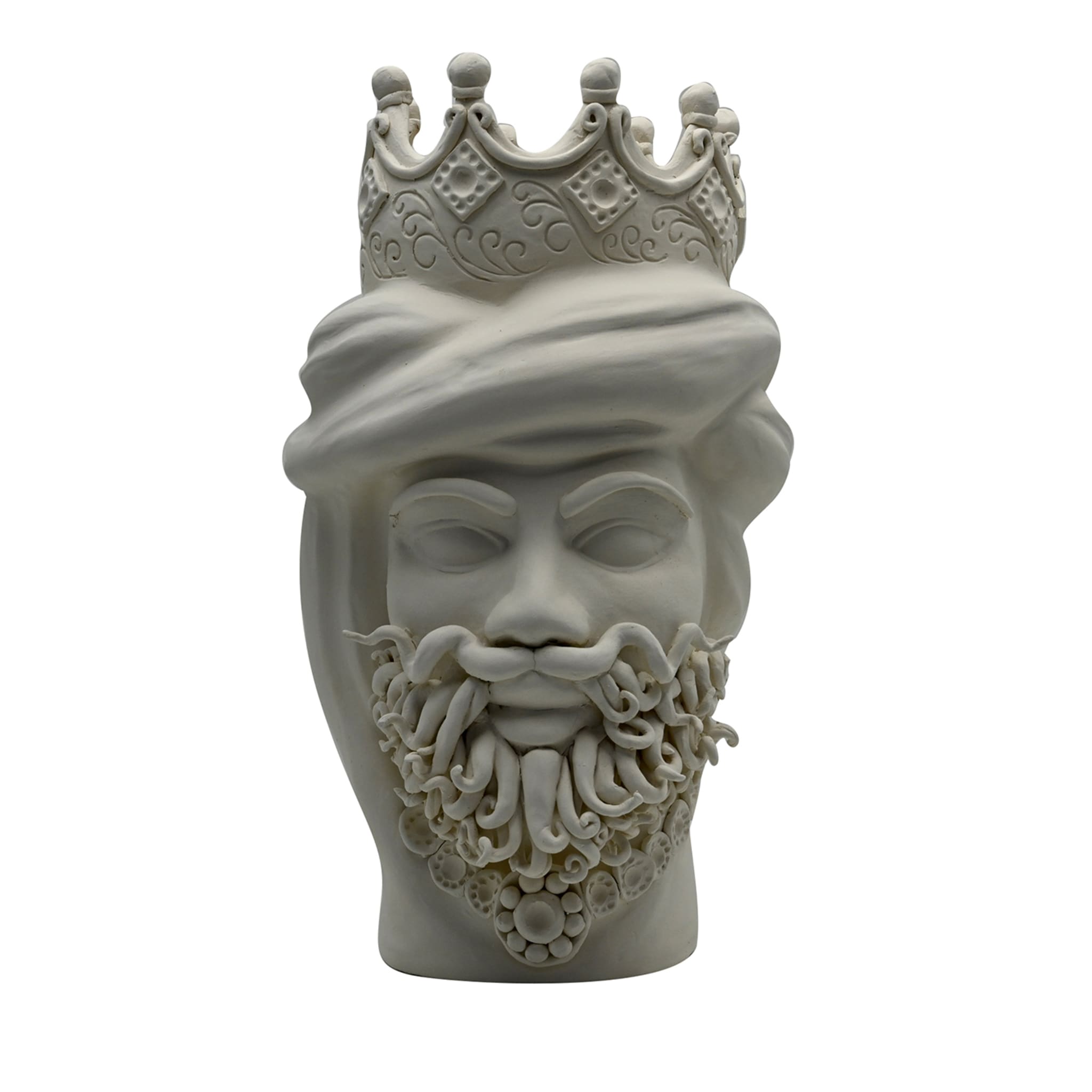 Серая скульптура Moor's Head