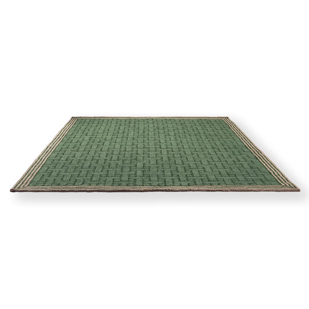 Уличный ковер TB T Monogram Jade Gr 455807 | Размер: 200 x 280 см