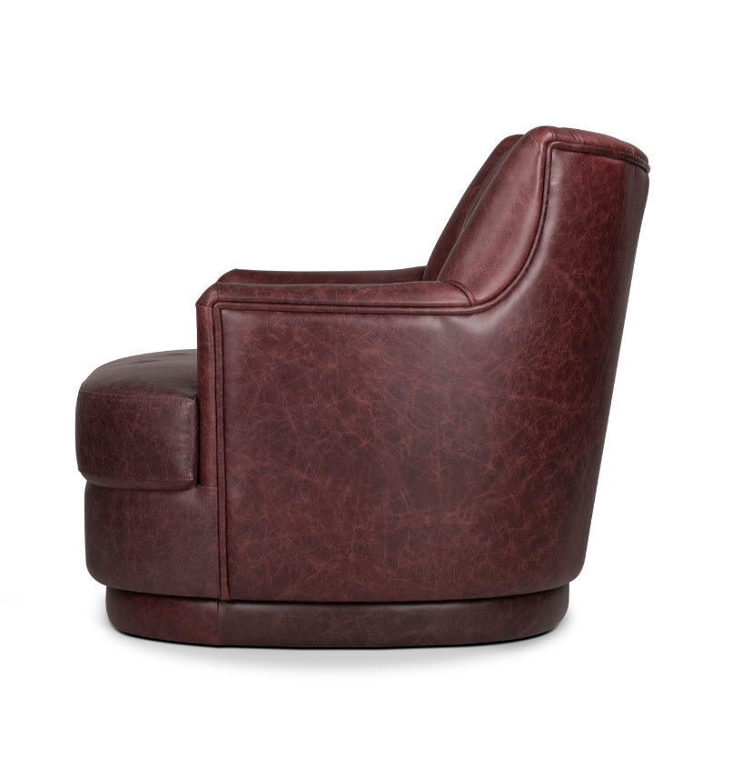 Одноместный кожаный диван Leather