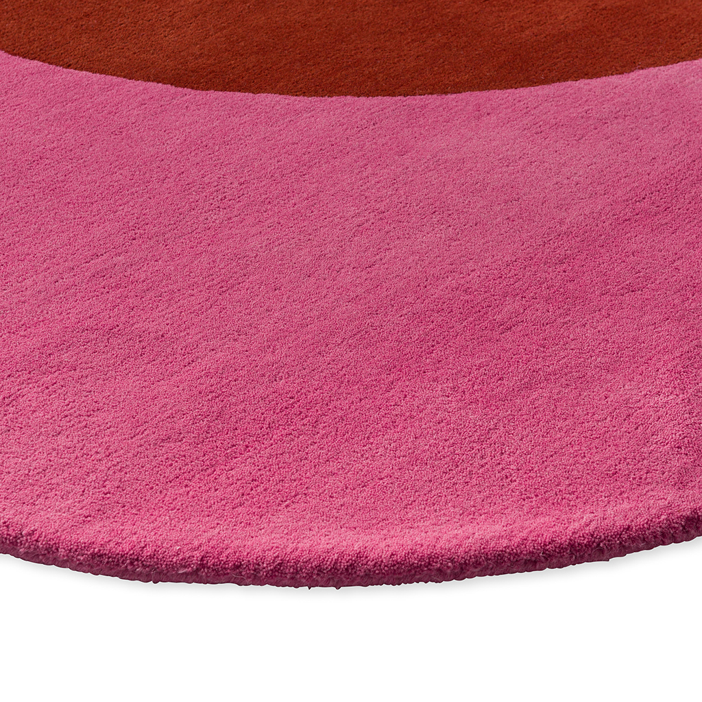 Килим Flower Spot Pink/Red 158400 | Розмір: Ø 150 см