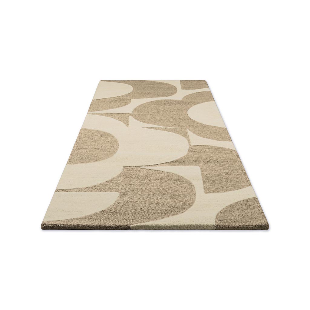 Килим Prism Flower Mushroom/Ecru | Розмір: 70 × 300 см