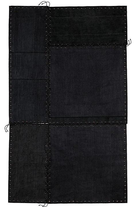 Килим чорний Patchwork ☞ Розмір: 150 x 250 см
