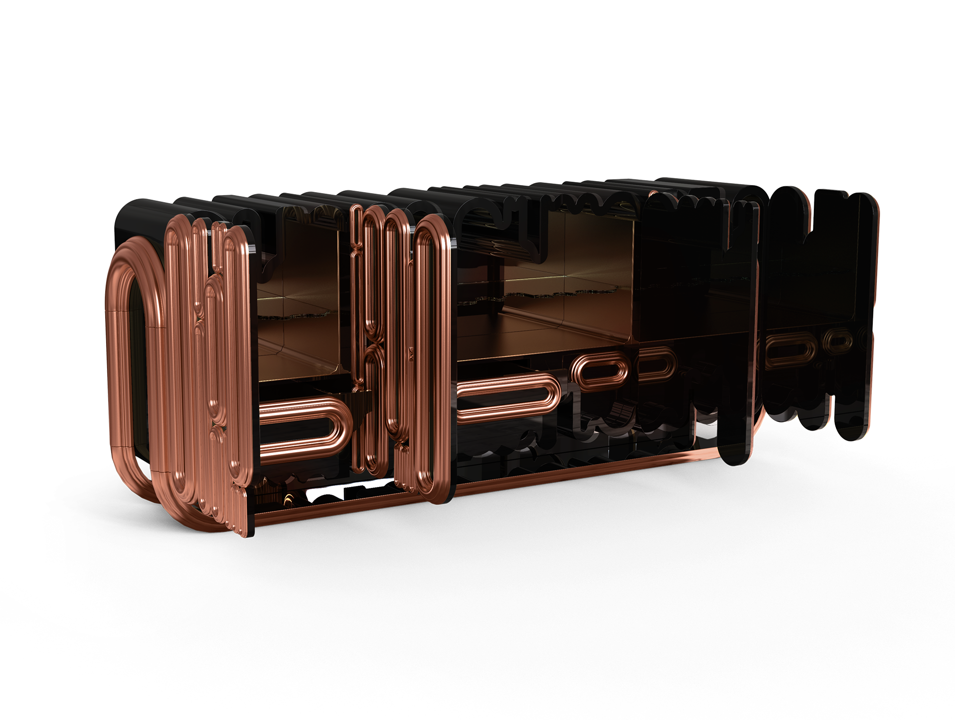 Тумба Ellipse Copper
