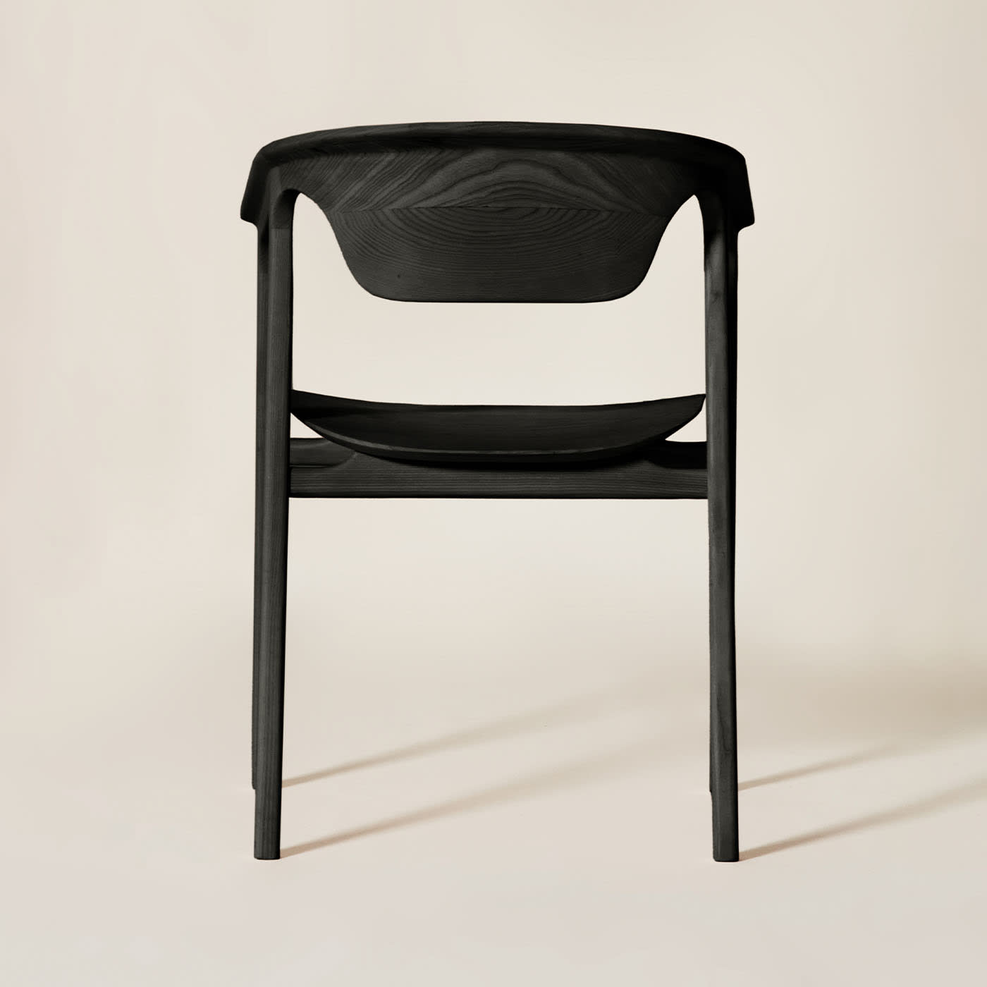 Стул из ясеня Duna Black