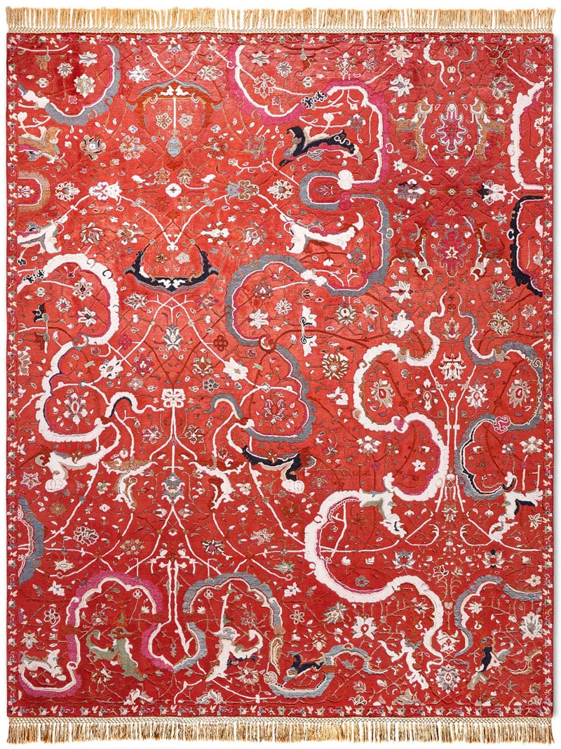 Элитный ковер Tabriz Red