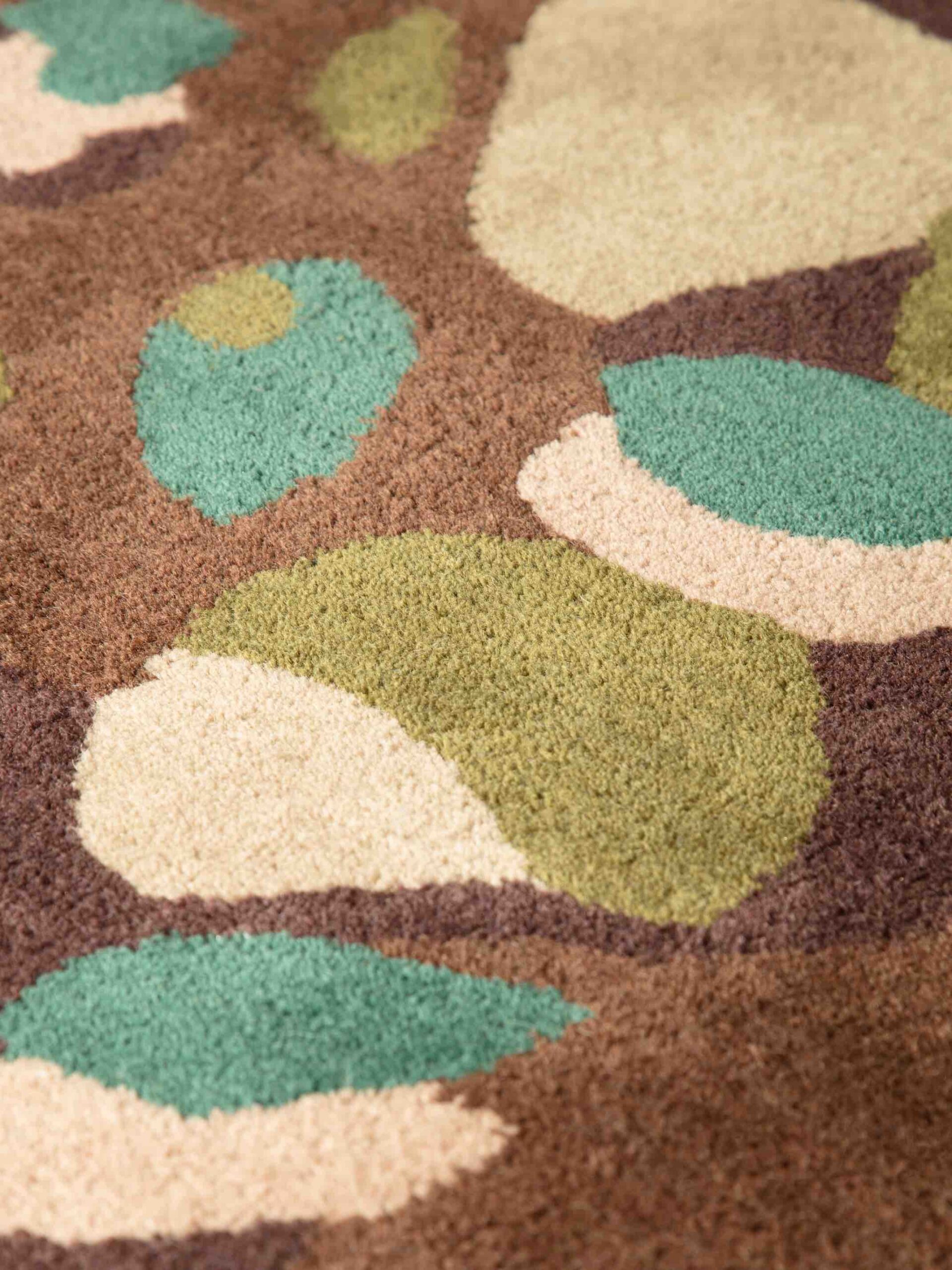 Ексклюзивний килим ручної роботи Camouflage Macro Brown