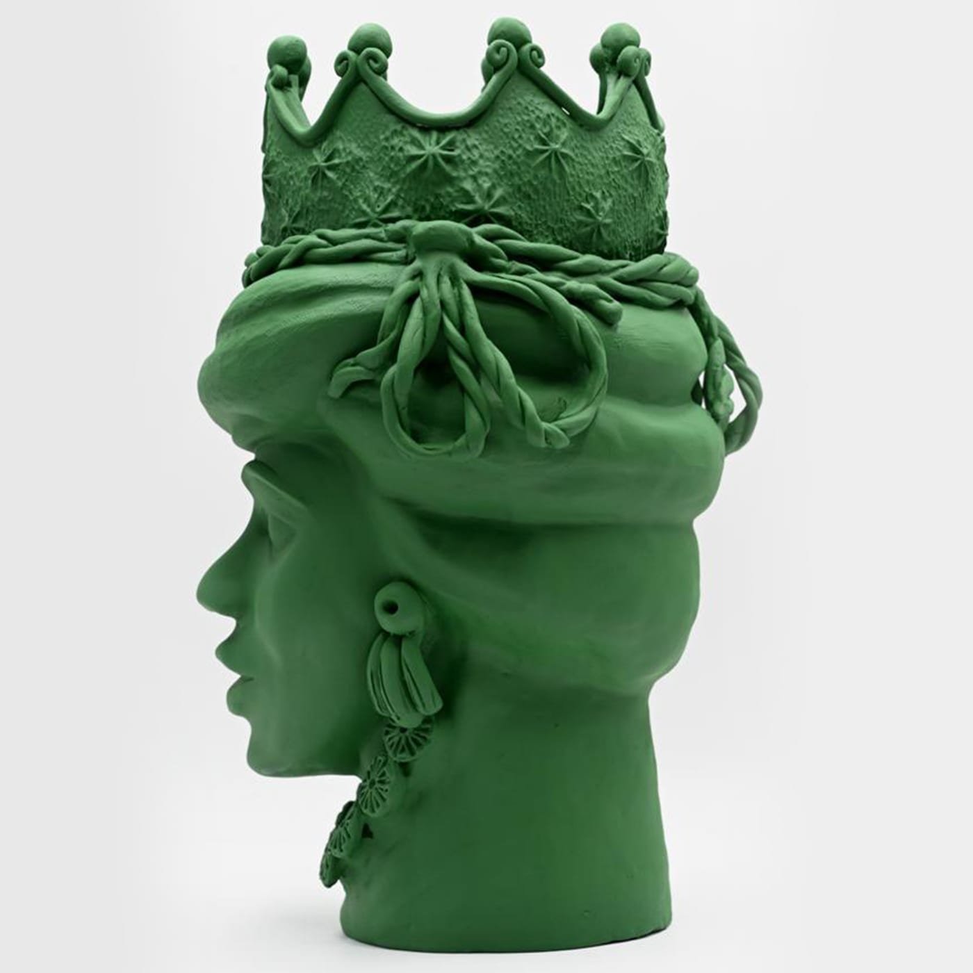 Зелена скульптура Moor's Head