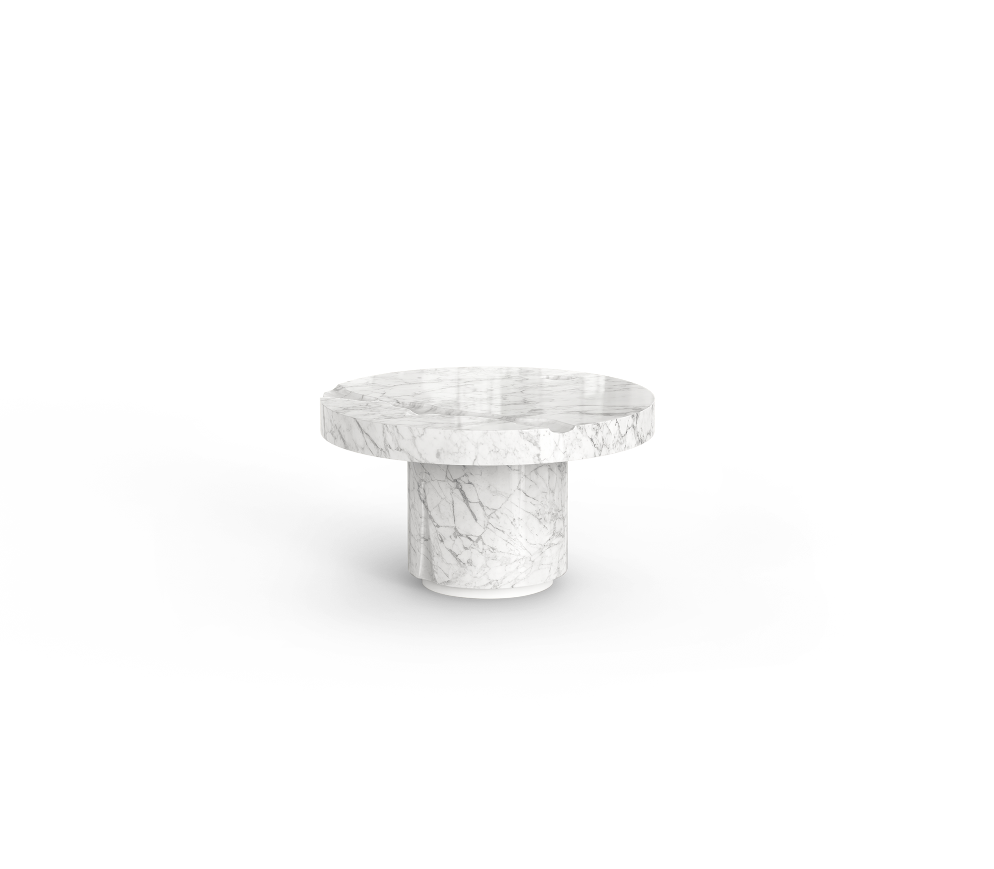 Журнальний столик Dominion Carrara Marble 3-Piece Set