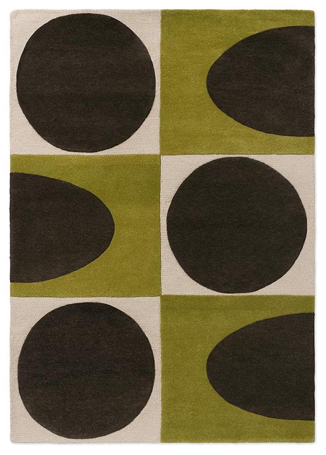 Килим Spot Square Walnut/Lichen