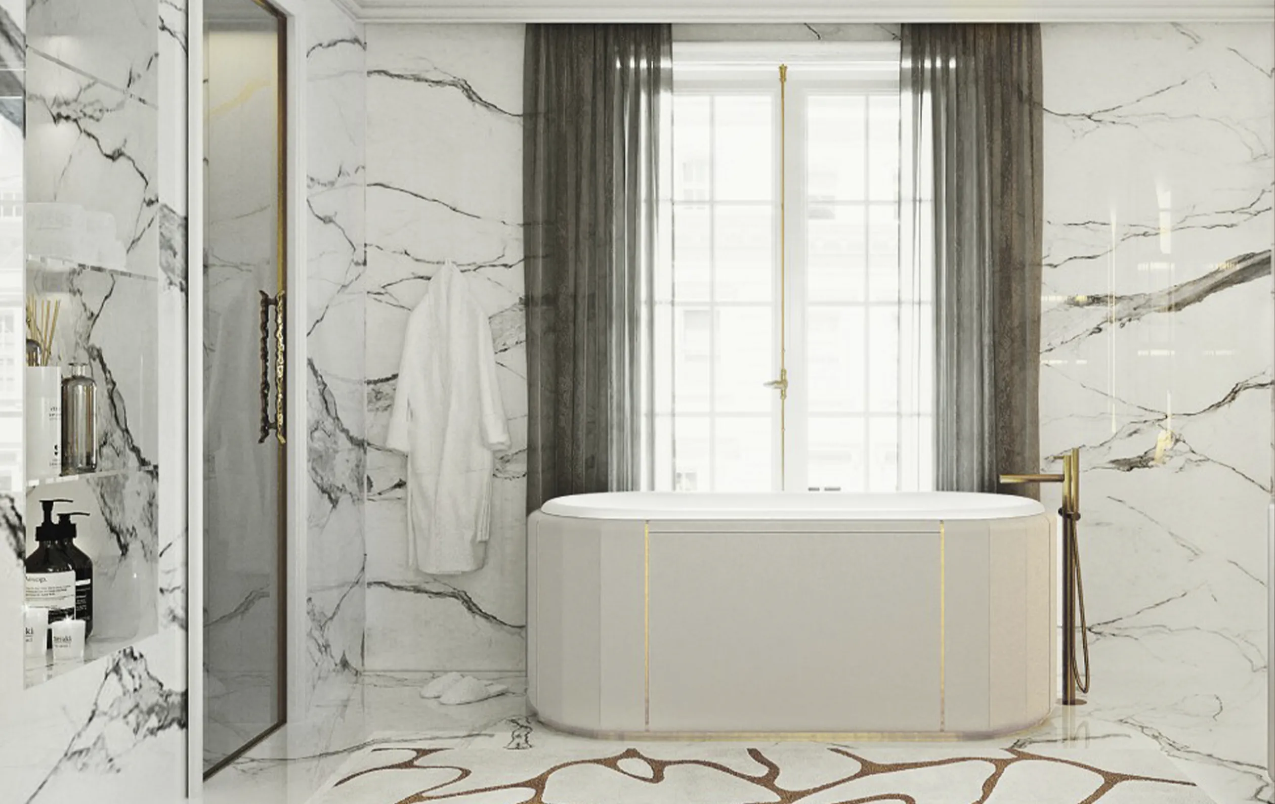 Ванна біла Regal Soak