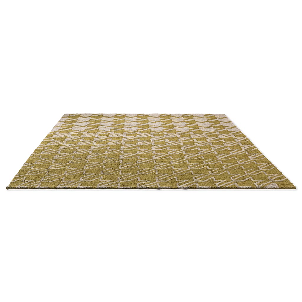 Вуличний килим TB Houndstooth Mustard 455706 | Розмір: 250 x 350 см