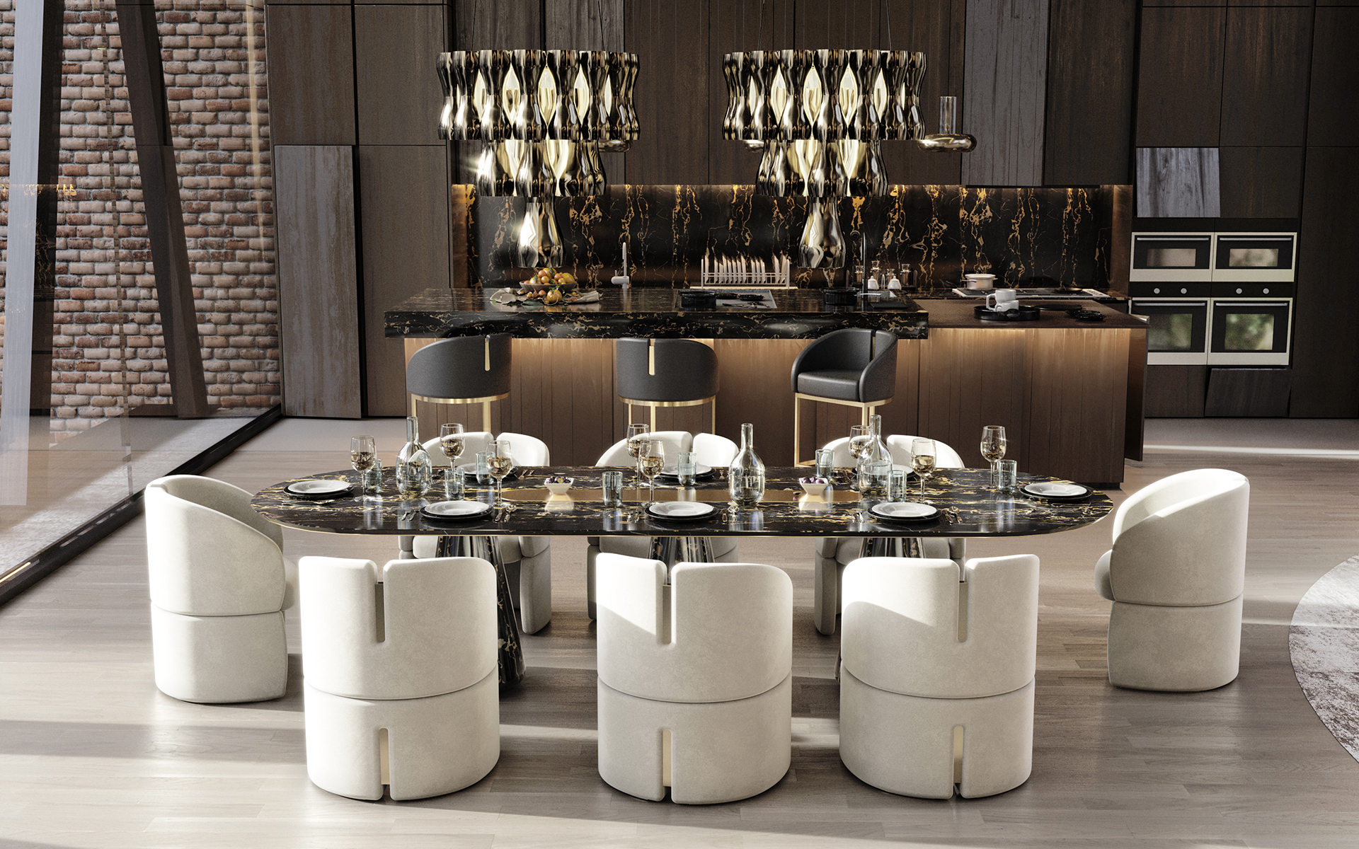Підвісний світильник Crown Chandelier - 6