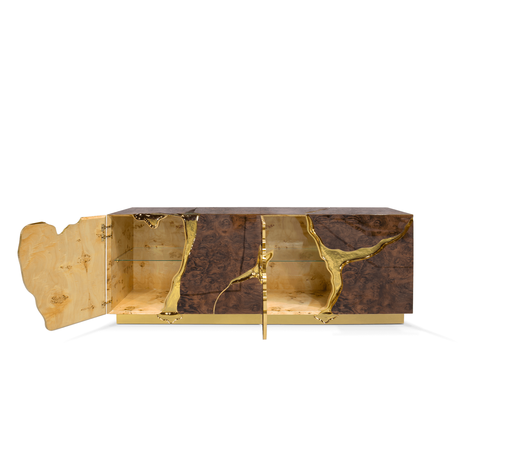 Тумба Fissure Walnut