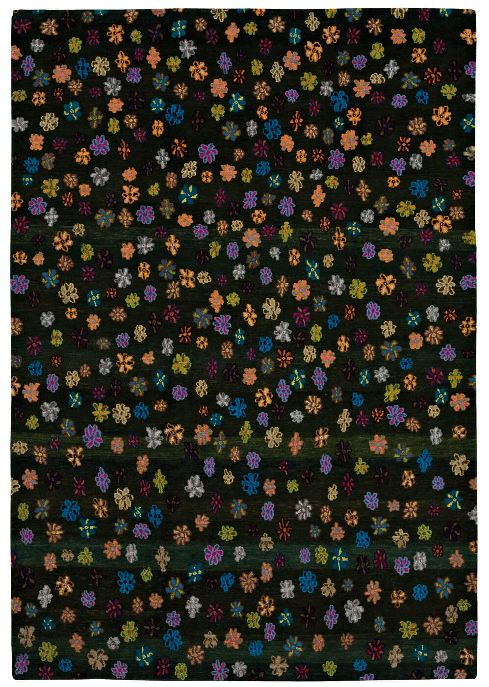 Килим Little Flowers Dark Green