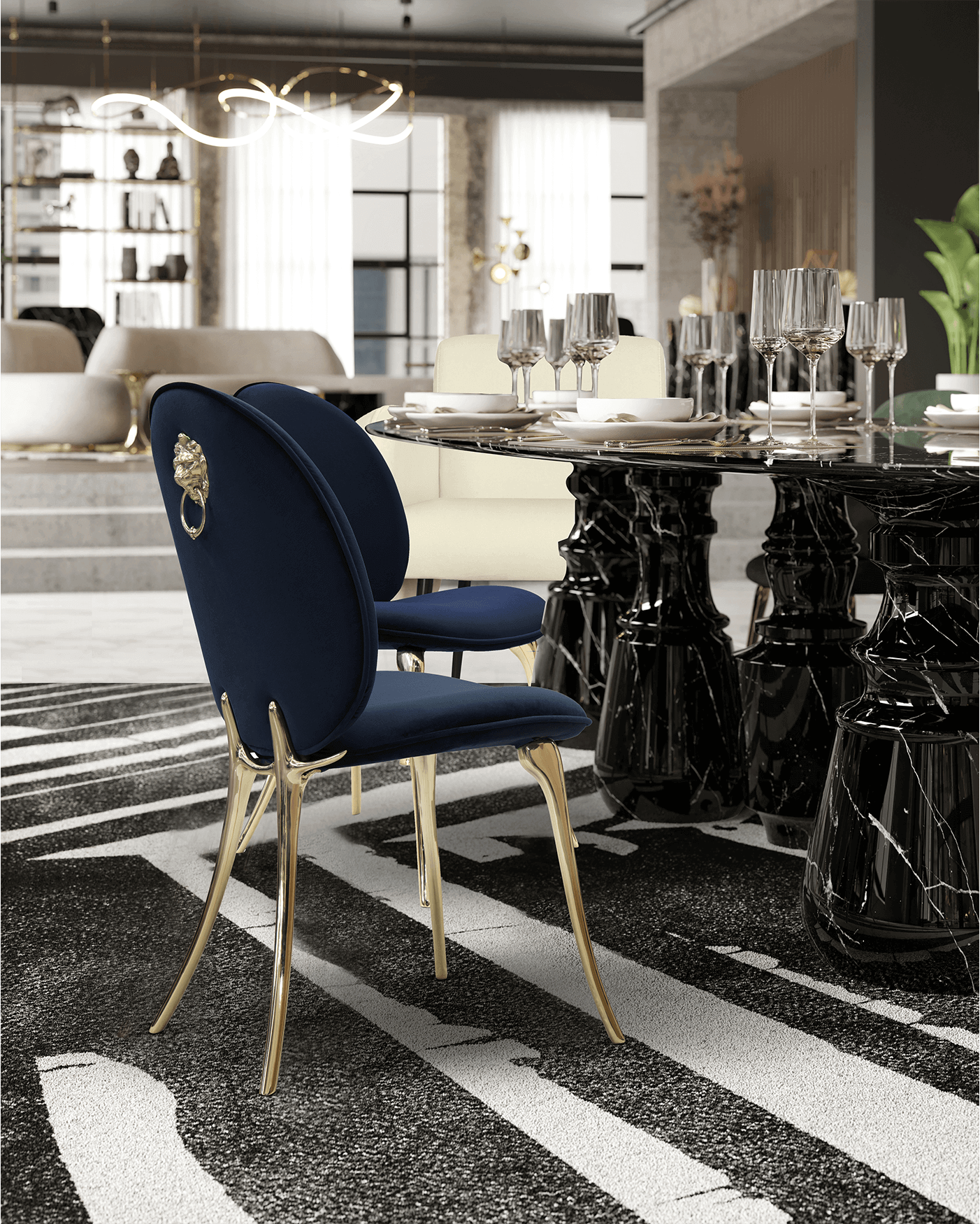Стул Solara Blue
