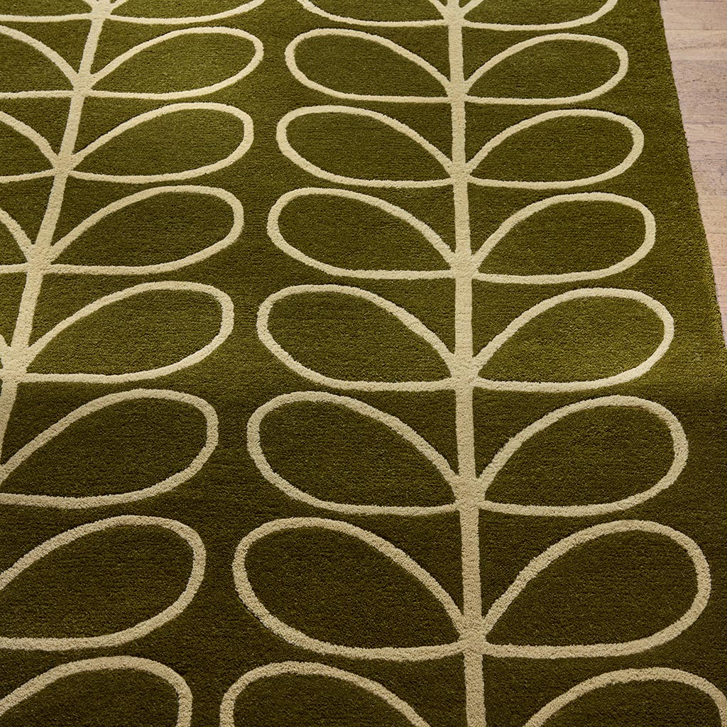 Килим Linear Stem Olive | Розмір: 160 × 230 см
