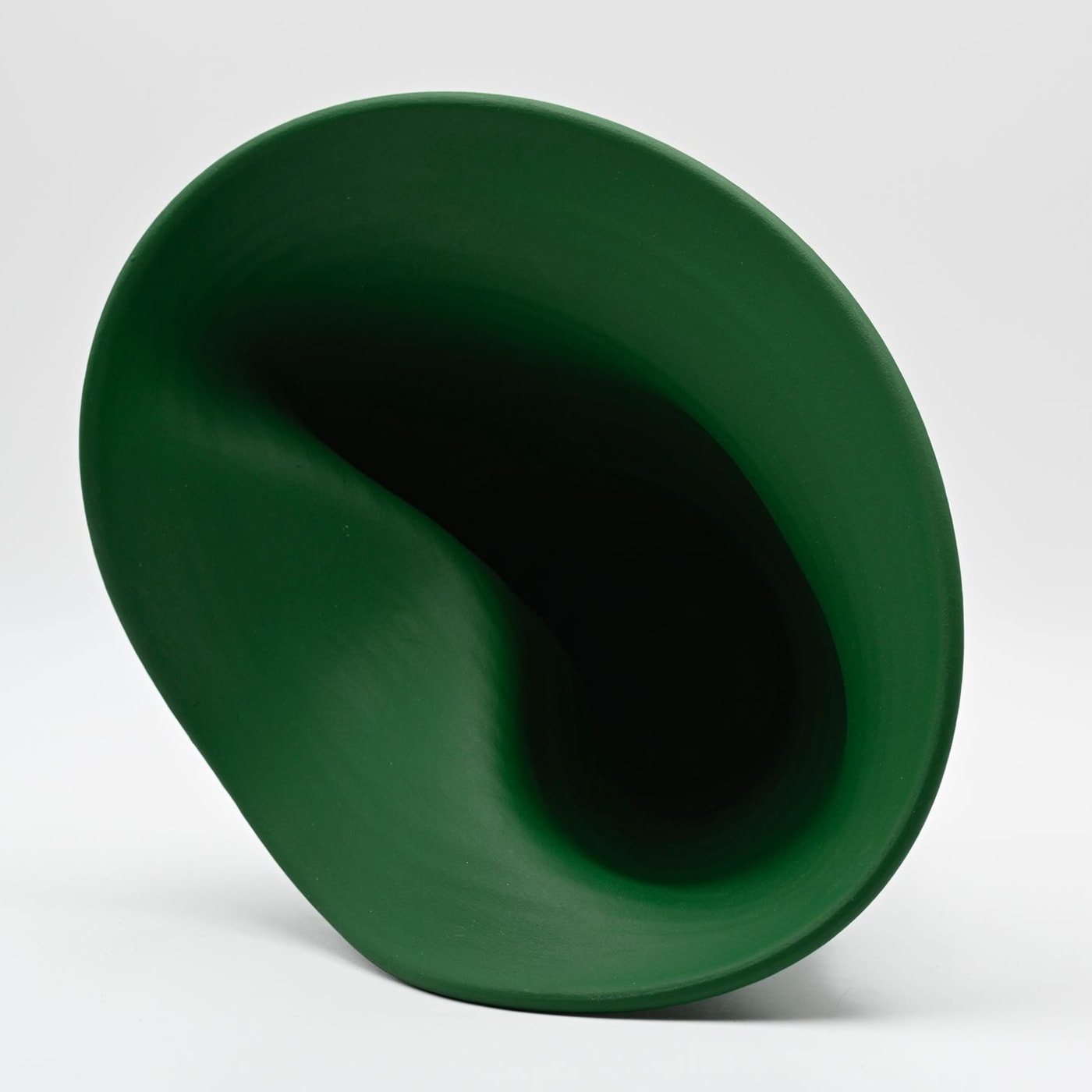 Зелена ваза дизайнерська Green