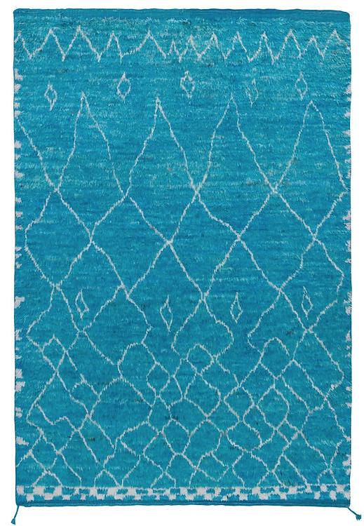 Ковер ворсистый Berber Blue
