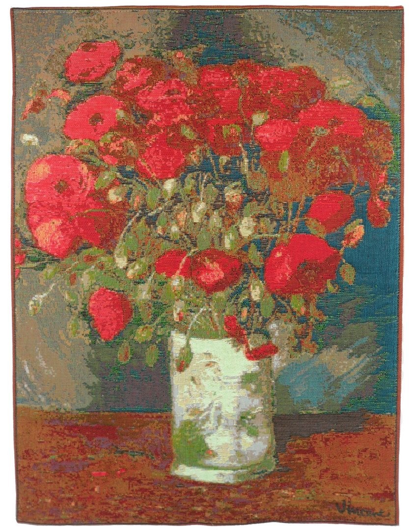 Гобелен Vase with Poppies by Van Gogh
