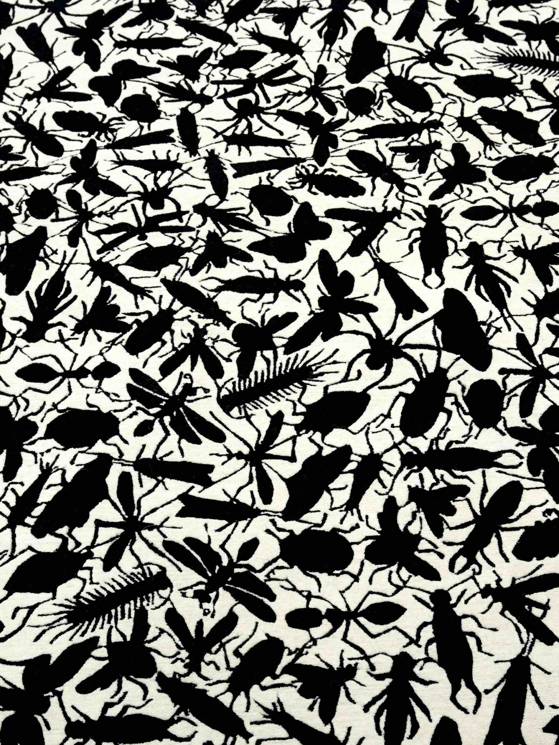 Круглый ковер Insects