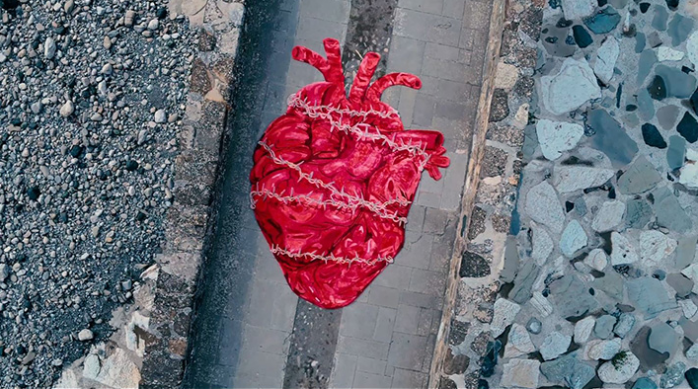 Ковер арт-деко дизайнерский Heart