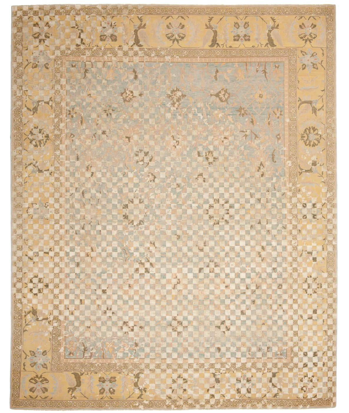 Ковер Ziegler Prince Checker Raved Blue Grey Silk