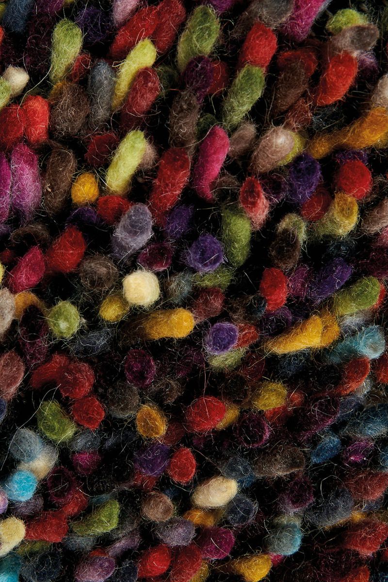 Килим ворсистий Dots Dark Multicolour ☞ Розмір: 200 x 300 см