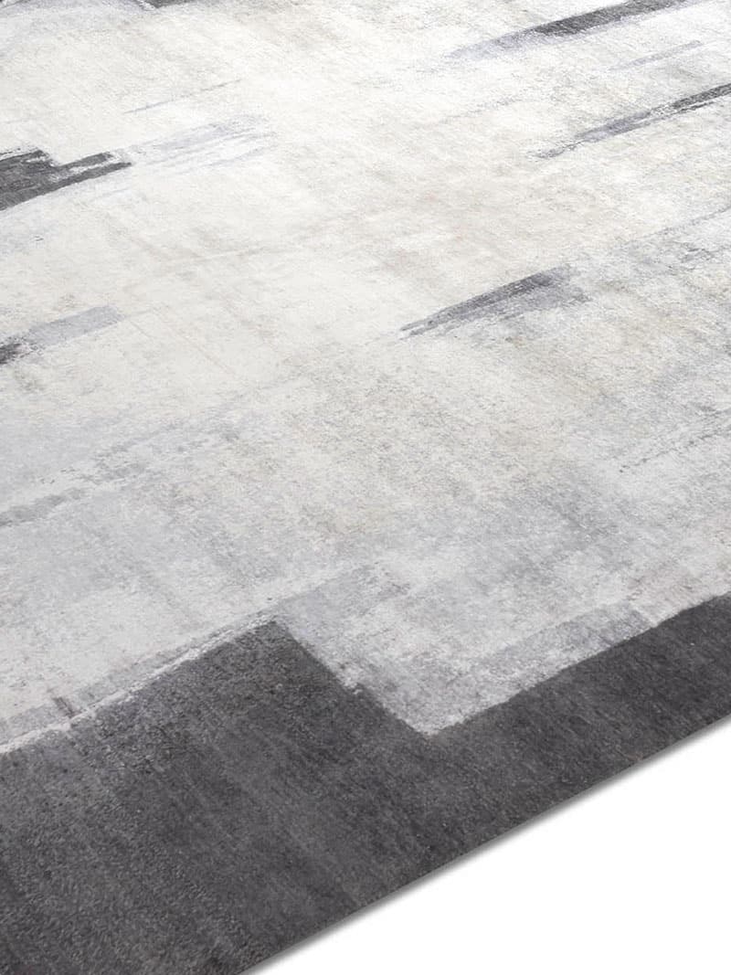 Розкішний килим ручної роботи Silver Grey | Розмір: 365 x 457 см