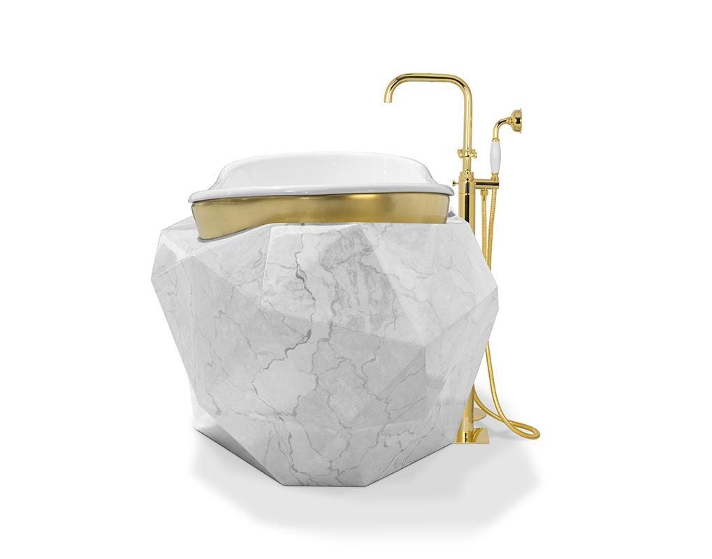 Дизайнерская ванна Gemstone Faux Marble