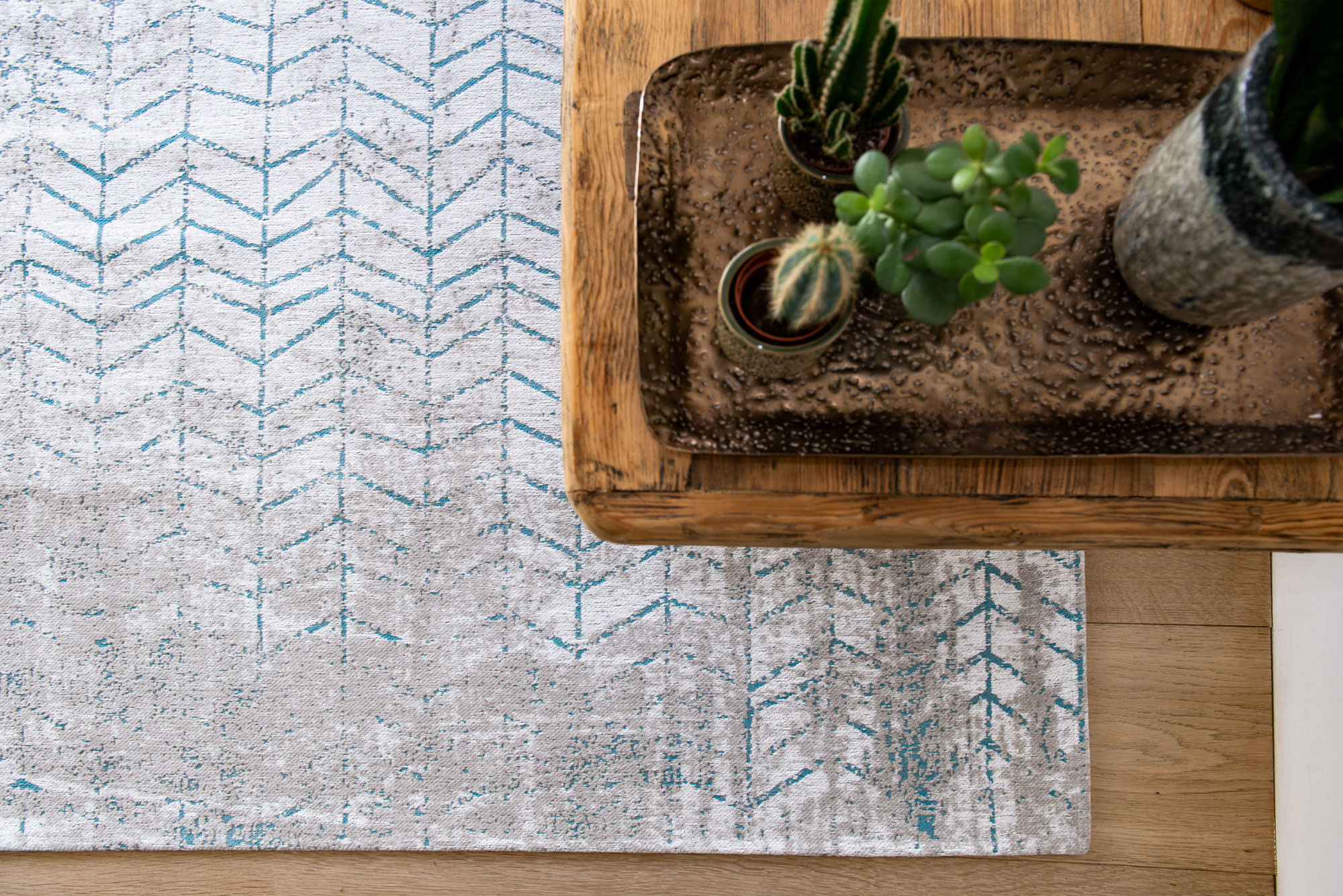 Ковер Бельгия Natural Tribeca Blue | Размер: 80 x 150 см