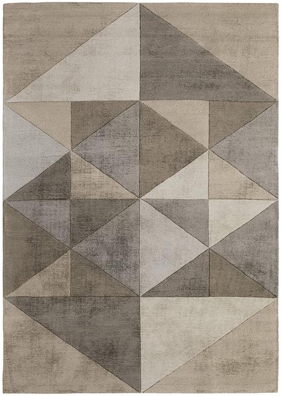 Килим бежевий Triangles | Розмір: 250 x 300 см