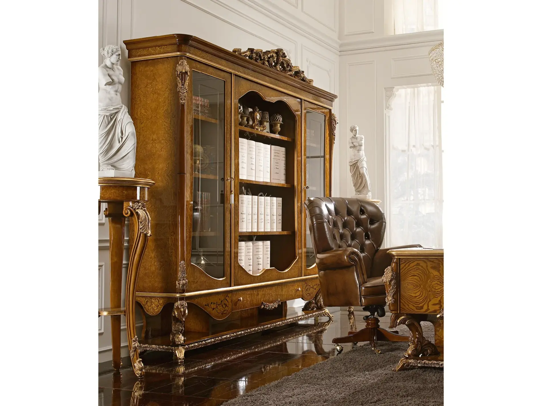 Роскошный книжный шкаф Dolcevita