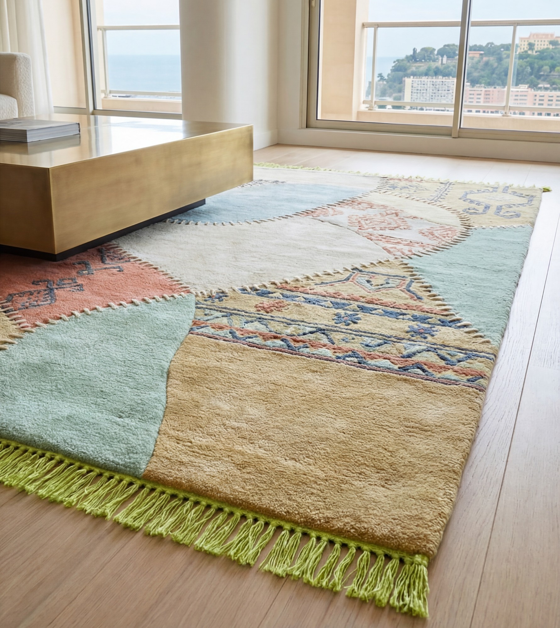 Килим ручної роботи Textile Fragments Light