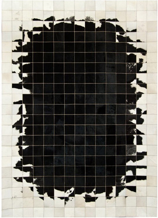 Килим з натуральної шкіри Mosaic ☞ Розмір: 160 x 230 см