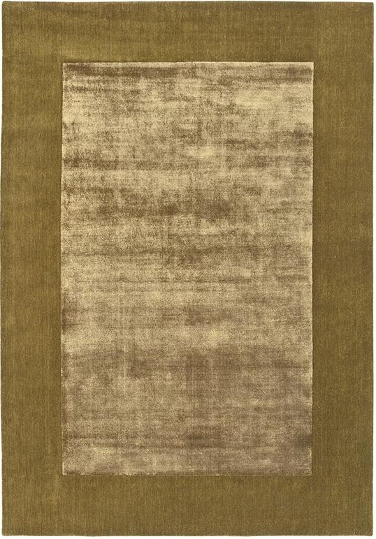 Килим індійський з шерсті та віскози Border Gold | Розмір: 200 x 300 см