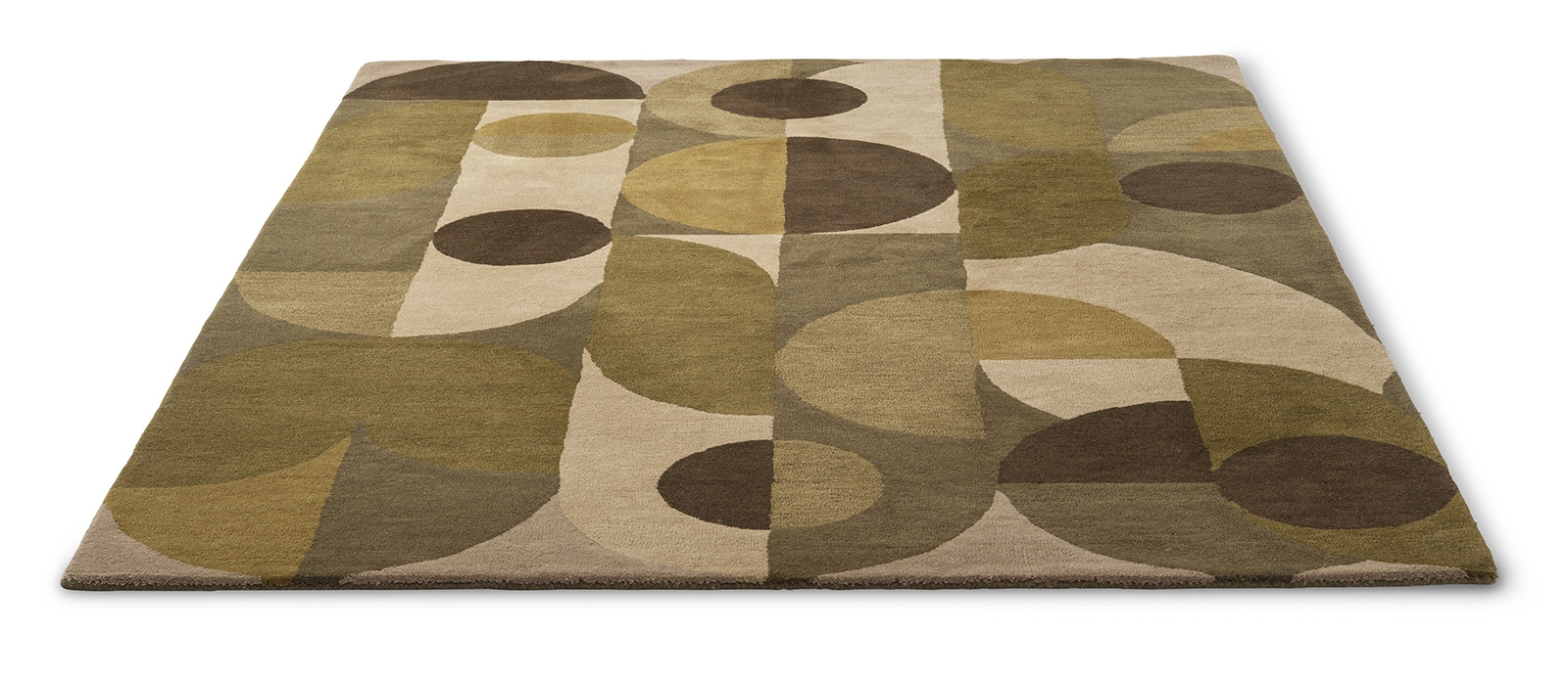 Дизайнерський килим ручної роботи Decor Cosmo Greens | Розмір: 250 x 350 см