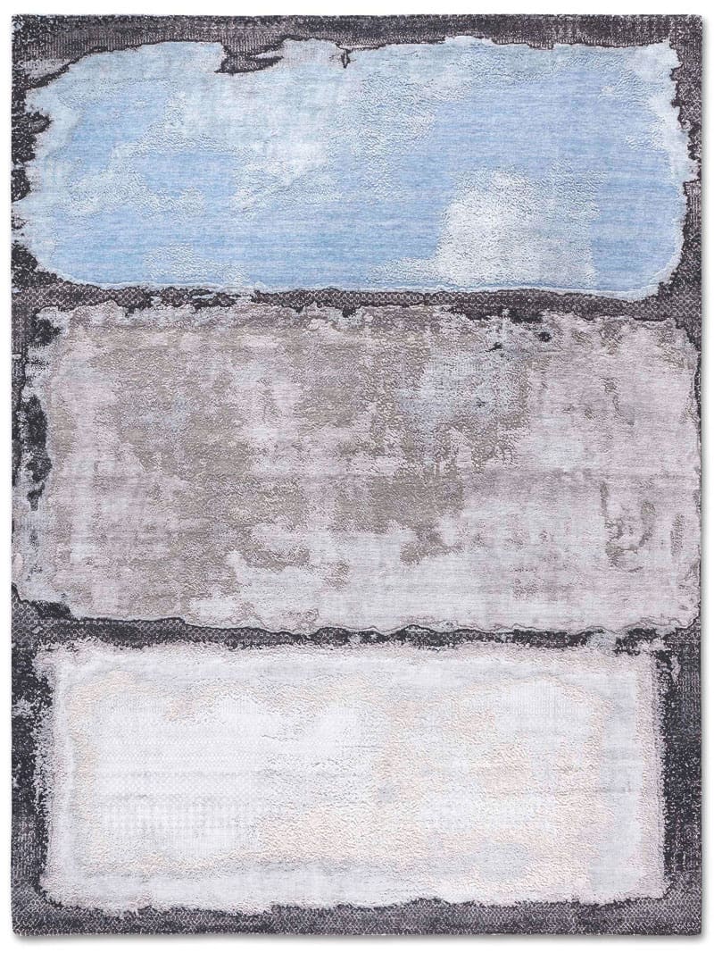 Эксклюзивный ковер ручной работы Light Blue Taupe | Размер: 140 x 210 см