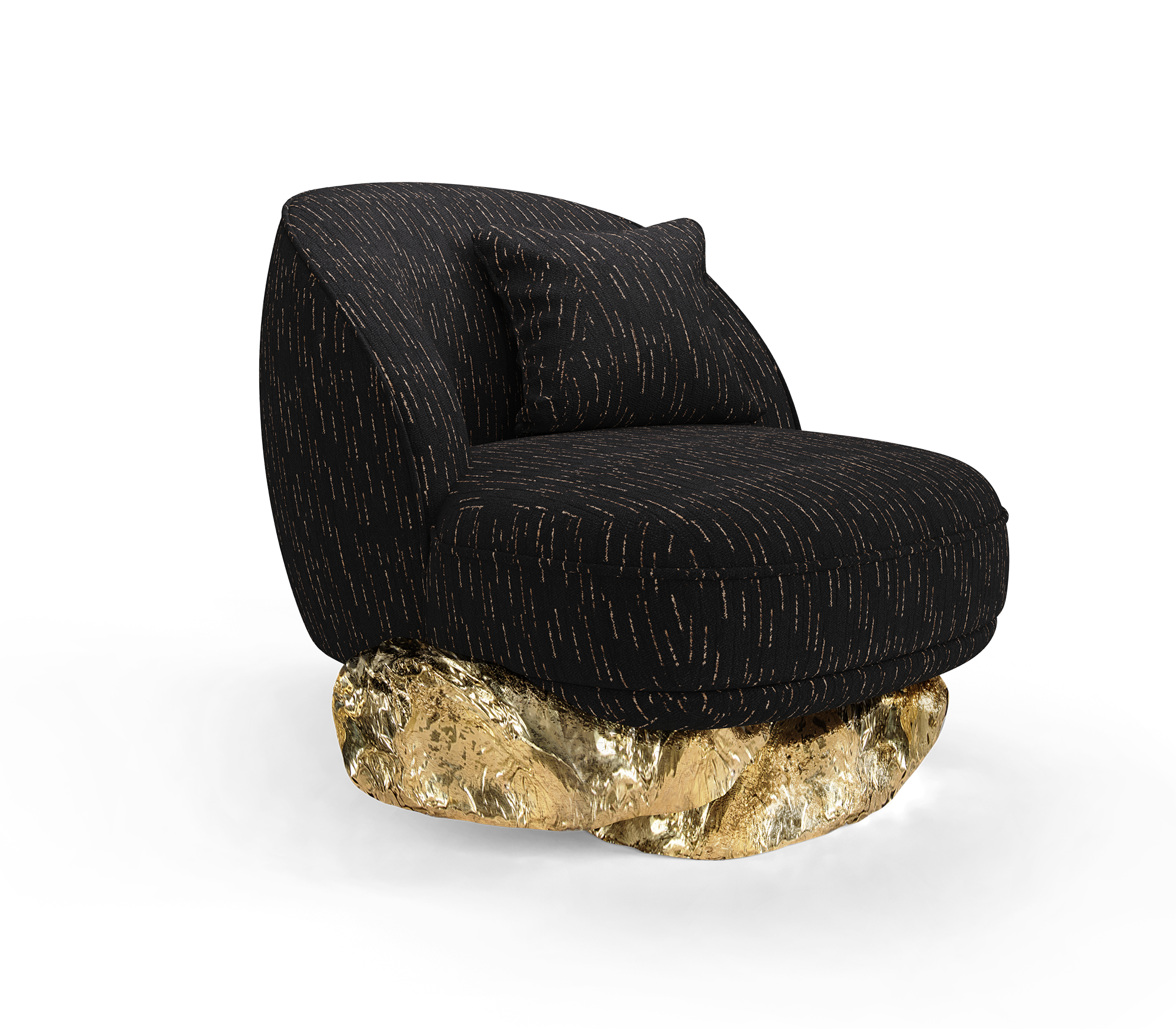Кресло Angora Black